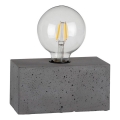 Stolní lampa STRONG DOUBLE 1xE27/25W/230V beton