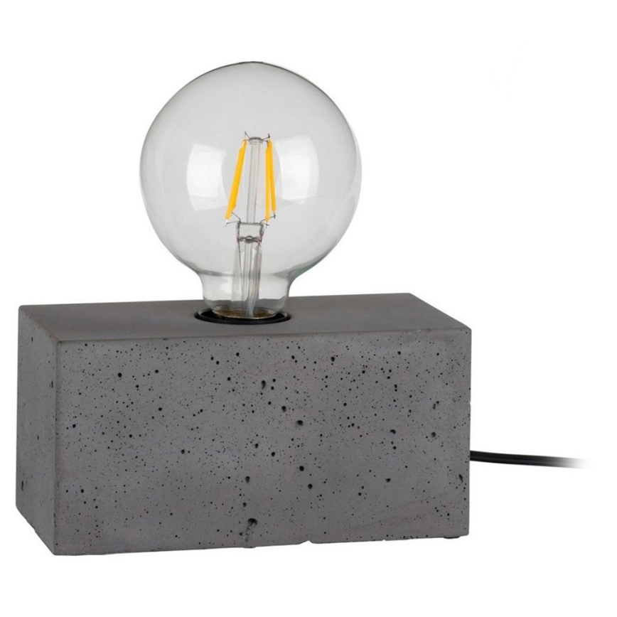 Stolní lampa STRONG DOUBLE 1xE27/25W/230V beton