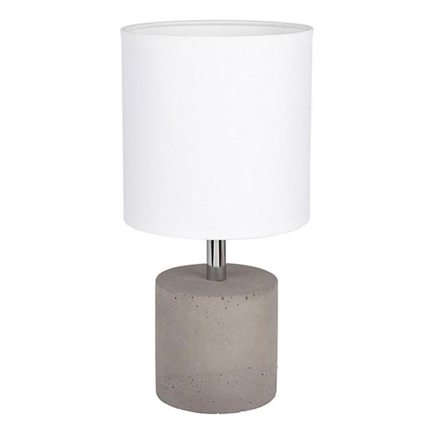 Stolní lampa STRONG ROUND 1xE27/25W/230V beton