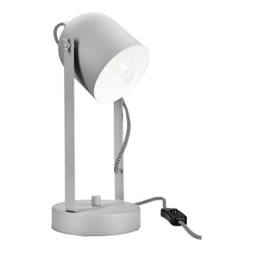 Stolní lampa SURI 1xE27/60W/230V šedá