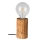 Stolní lampa TRABO 1xE27/25W/230V borovice – FSC certifikováno