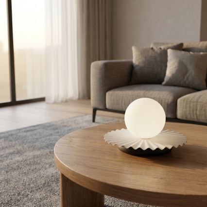 Stolní lampa UMBRA 1xG9/8W/230V bílá