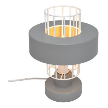 Stolní lampa VOLTA 1xE14/15W/230V šedá