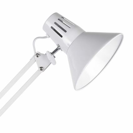 Stolní lampa WORKER 1xE27/10W/230V bílá