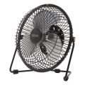 Stolní ventilátor 1,75W/5V USB pr. 18 cm černá