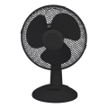 Stolní ventilátor 38W/230V pr. 25 cm černá