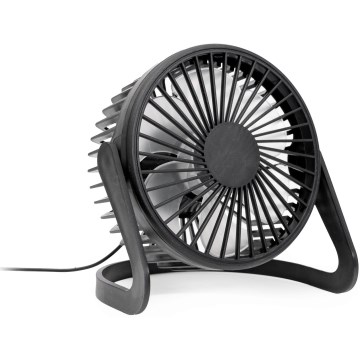 Stolní ventilátor USB pr. 15 cm černá