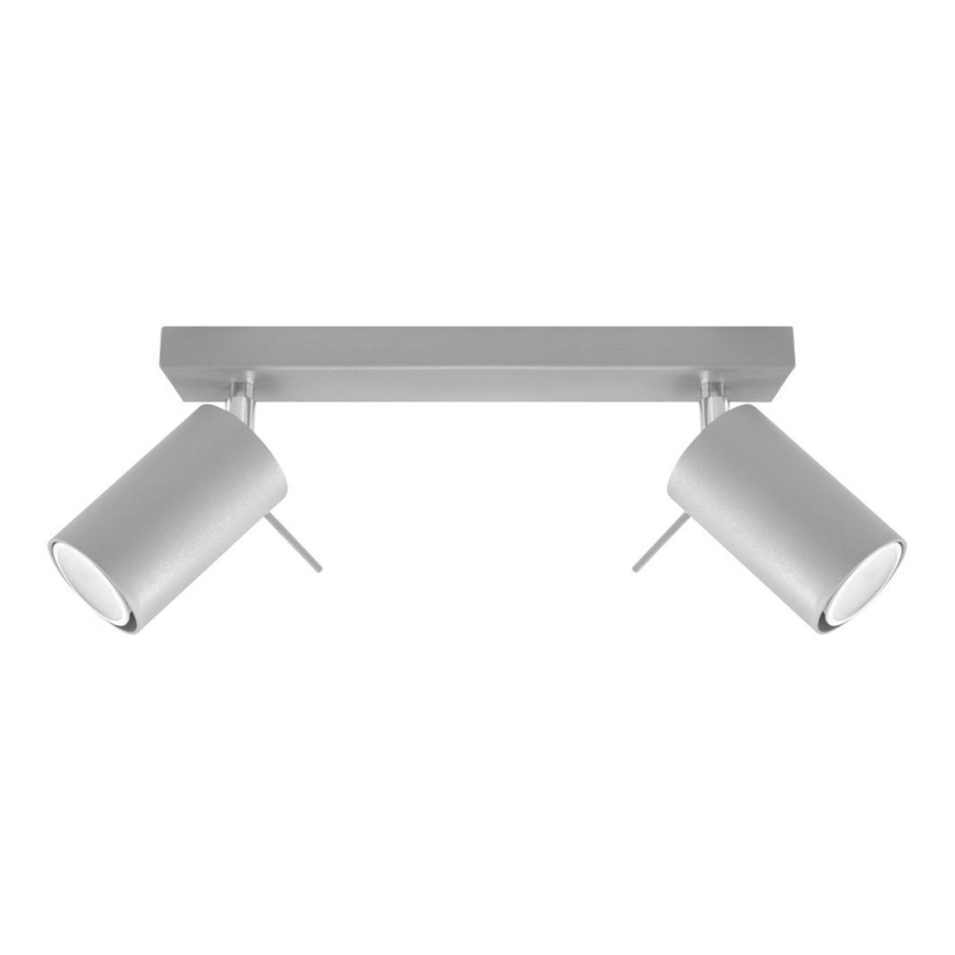 Stropní bodové svítidlo RING 2xGU10/10W/230V