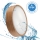 Stropní koupelnové svítidlo OAK 3xE27/15W/230V dub ø 37 cm IP54