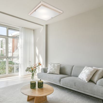 Stropní svítidlo 1xE27/60W/230V buk