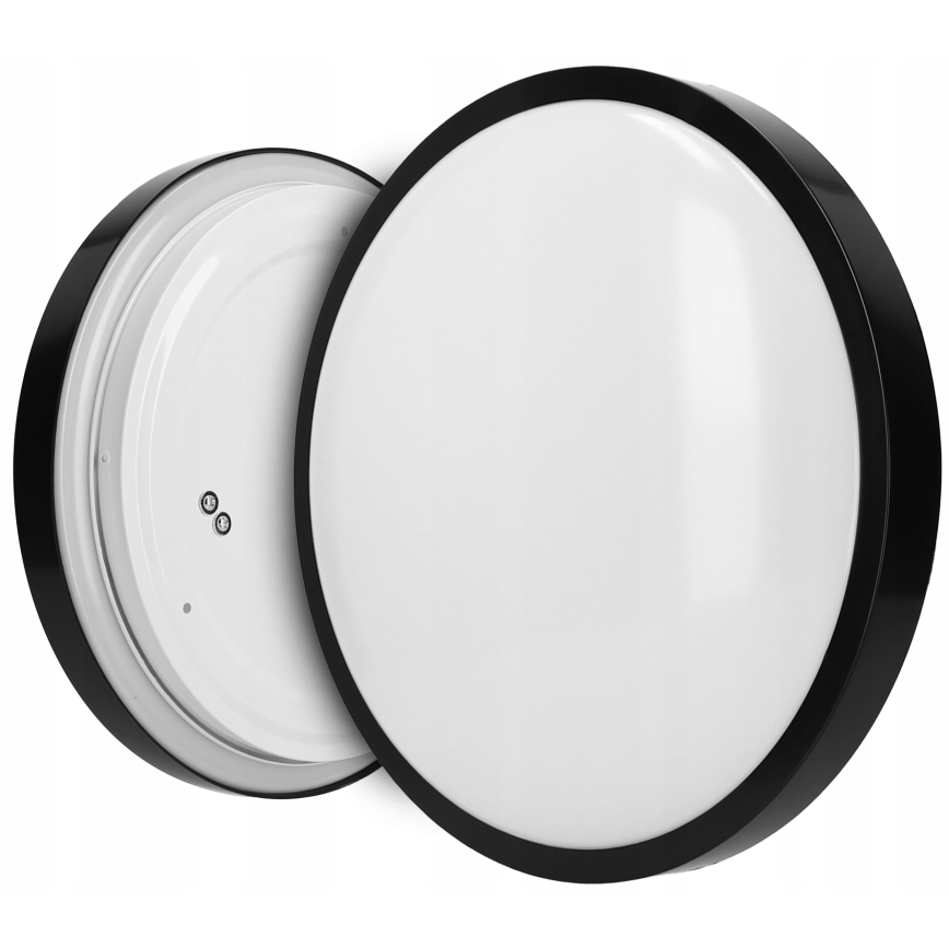 Stropní svítidlo 2xE27/40W/230V pr. 29,5 cm černá