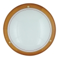 Stropní svítidlo 2xE27/60W/230V třešeň