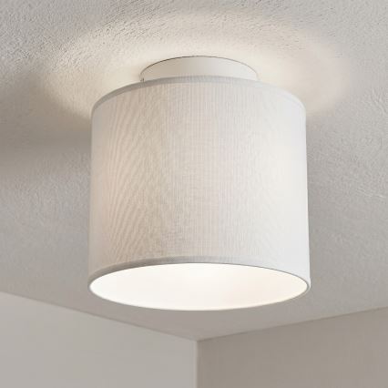 Stropní svítidlo ARDEN 1xE27/15W/230V pr. 18 cm bílá