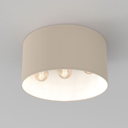 Stropní svítidlo ARDEN 3xE27/15W/230V pr. 40 cm béžová