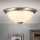 Stropní svítidlo AUSTRIAN OLD LAMP 3xE27/60W/230V pr. 50 cm bronz/béžová