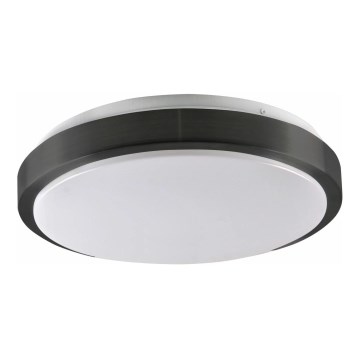 Stropní svítidlo BENEDYKT 2xE27/20W/230V pr. 33 cm černá