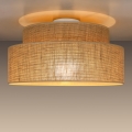 Stropní svítidlo BOHO 1xE27/60W/230V pr. 40 cm béžová