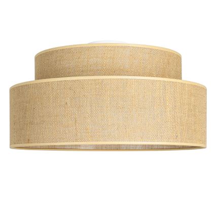 Stropní svítidlo BOHO 1xE27/60W/230V pr. 40 cm béžová