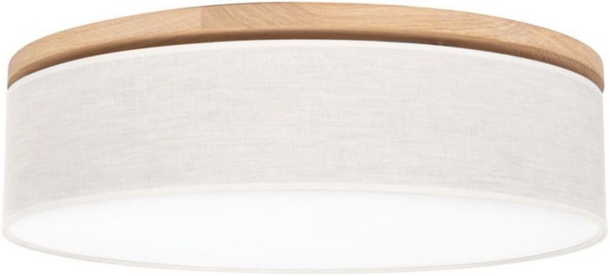 Stropní svítidlo BOHO 3xE27/25W/230V pr. 58 cm dub
