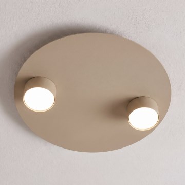 Stropní svítidlo BOLX 2xGX53/10W/230V béžová