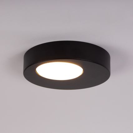 Stropní svítidlo BROS 1xGX53/12W/230V černá