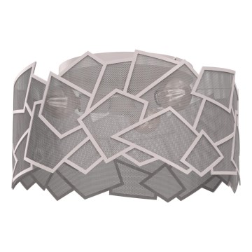 Stropní svítidlo CAMO 3xE27/15W/230V pr. 49,5 cm béžová