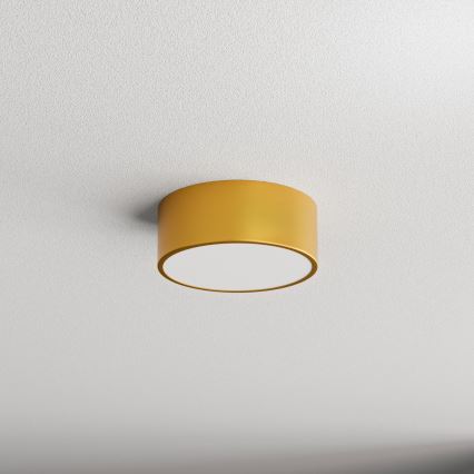 Stropní svítidlo CLEO 1xE27/24W/230V pr. 20 cm zlatá