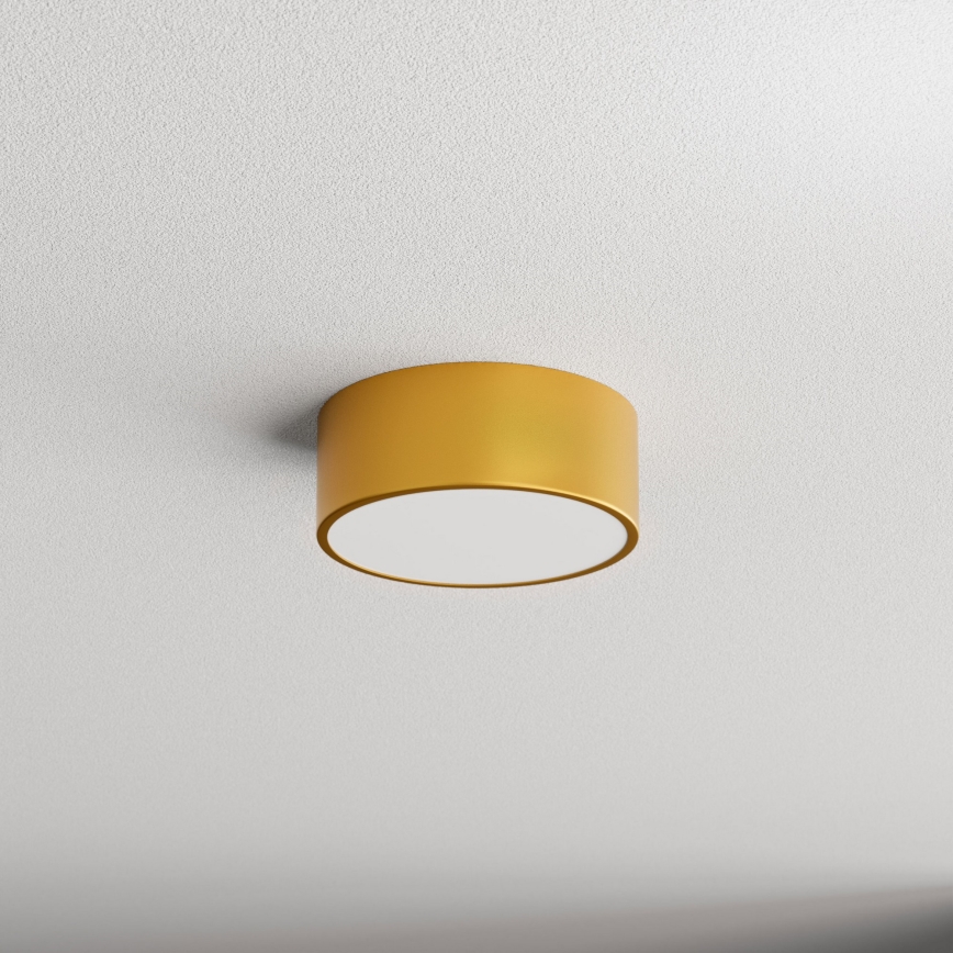 Stropní svítidlo CLEO 1xE27/24W/230V pr. 20 cm zlatá