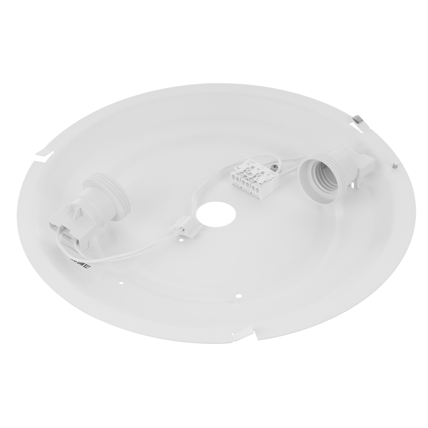 Stropní svítidlo CLEO 2xE27/24W/230V pr. 30 cm černá