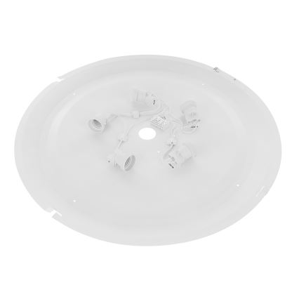 Stropní svítidlo CLEO 5xE27/24W/230V pr. 60 cm šedá