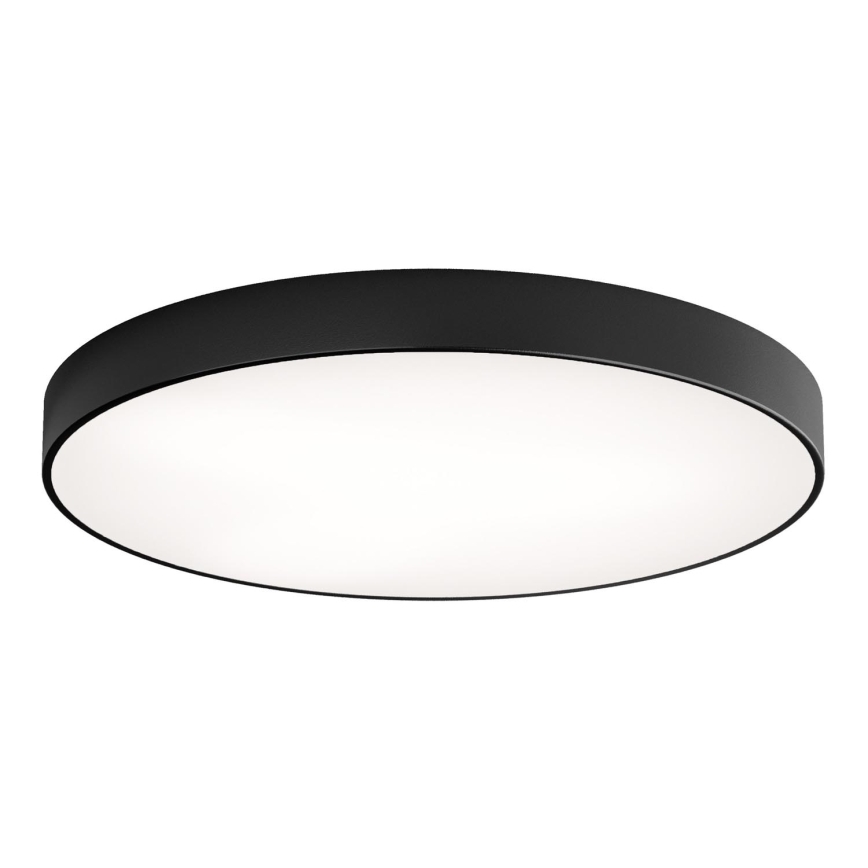 Stropní svítidlo CLEO 6xE27/24W/230V pr. 80 cm černá