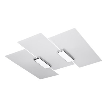Stropní svítidlo FABIANO 3xE27/60W/230V bílá/lesklý chrom