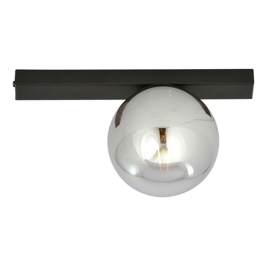 Stropní svítidlo FIT 1xE14/10W/230V černá/šedá