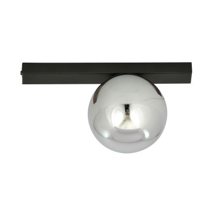 Stropní svítidlo FIT 1xE14/10W/230V černá/šedá