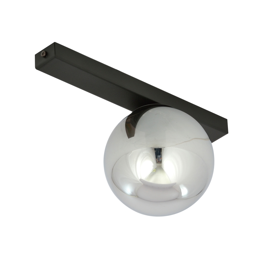 Stropní svítidlo FIT 1xE14/10W/230V černá/šedá