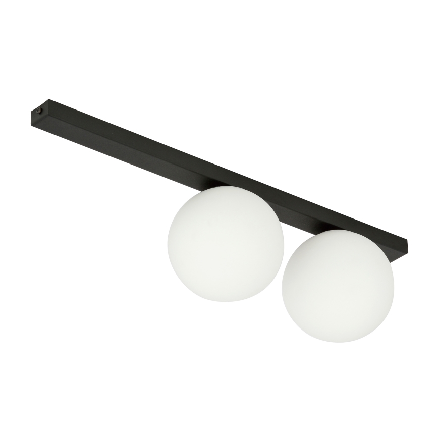 Stropní svítidlo FIT 2xE14/10W/230V černá/bílá