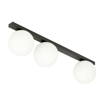 Stropní svítidlo FIT 3xE14/10W/230V černá/bílá