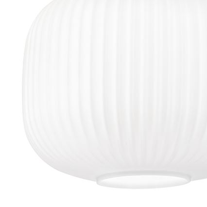 Stropní svítidlo HARMA WOOD 1xE27/15W/230V dub/bílá pr. 25 cm