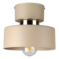 Stropní svítidlo IGNIA 1xE27/60W/230V taupe