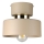 Stropní svítidlo IGNIA 1xE27/60W/230V taupe