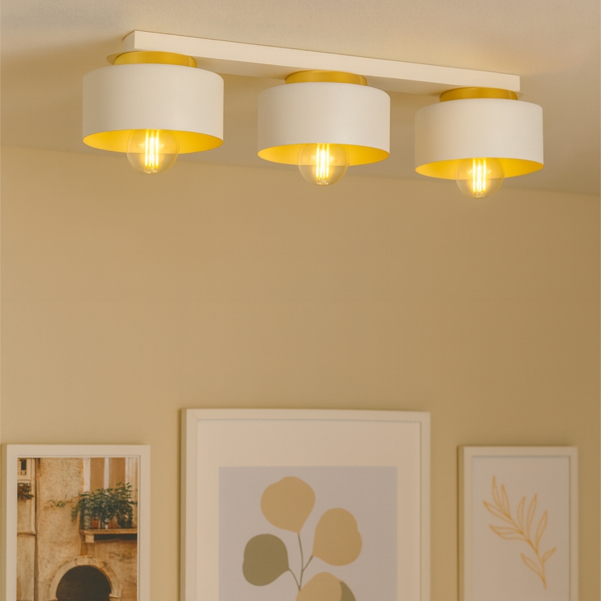 Stropní svítidlo IGNIA 3xE27/60W/230V bílá