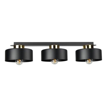 Stropní svítidlo IGNIA 3xE27/60W/230V černá