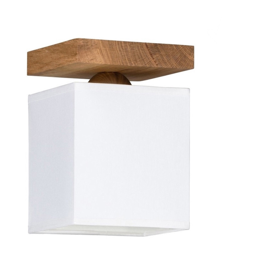 Stropní svítidlo INGER 1xE27/25W/230V dub – FSC certifikováno