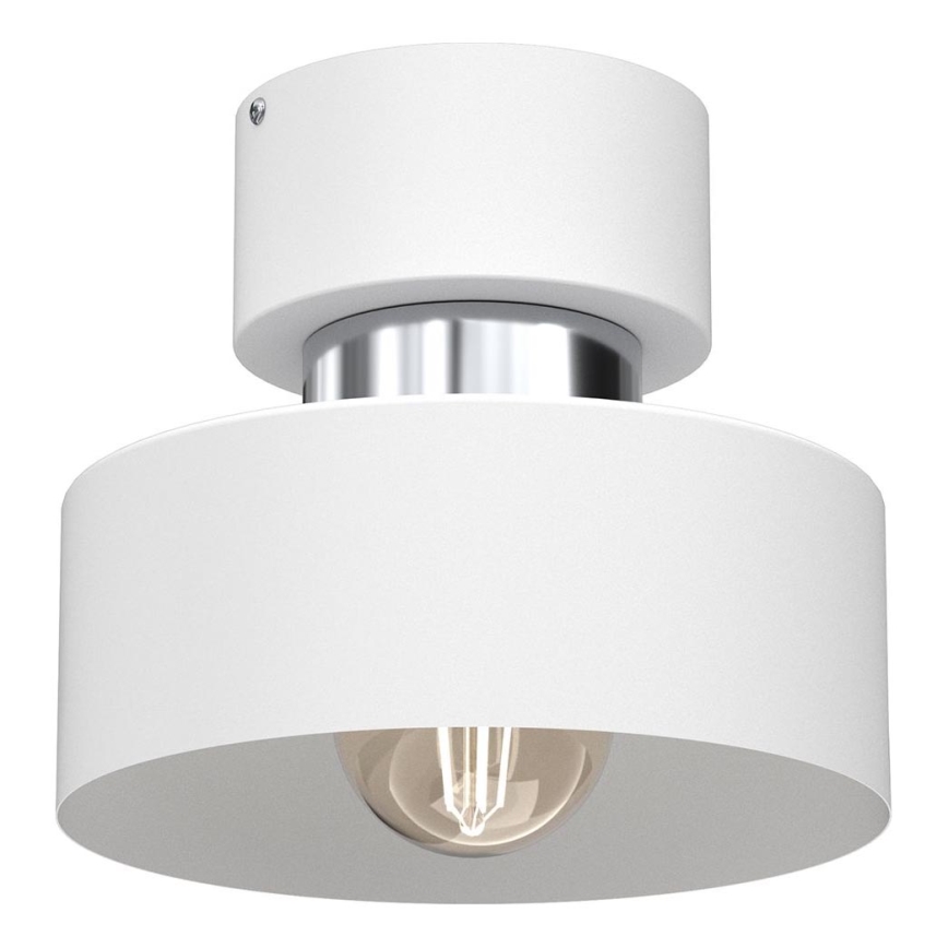 Stropní svítidlo MARTI 1xE27/15W/230V bílá/lesklý chrom