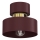 Stropní svítidlo MARTI 1xE27/15W/230V pr. 20,5 cm burgundy/zlatá