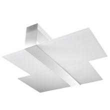 Stropní svítidlo MASSIMO 2xE27/60W/230V bílá/chrom