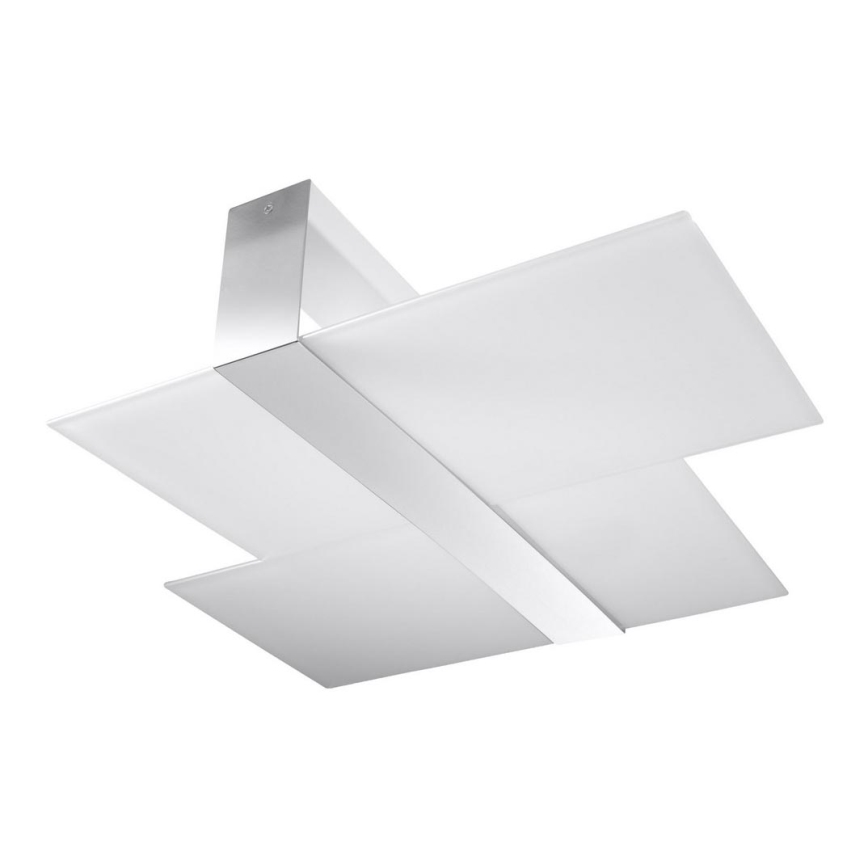 Stropní svítidlo MASSIMO 2xE27/60W/230V bílá/lesklý chrom