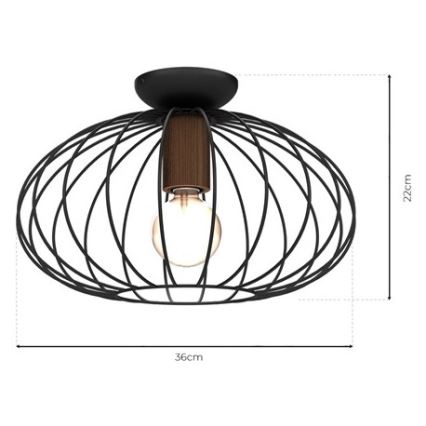 Stropní svítidlo MERIDIANO 1xE27/60W/230V