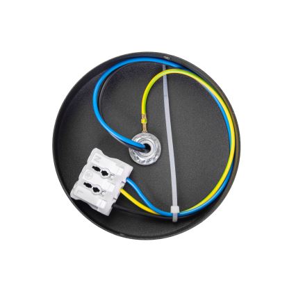 Stropní svítidlo MOONLIGHT 1xE27/15W/230V pr. 16 cm černá