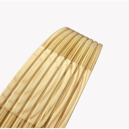 Stropní svítidlo NATURAL MODERN 4xE27/15W/230V pr. 58 cm borovice